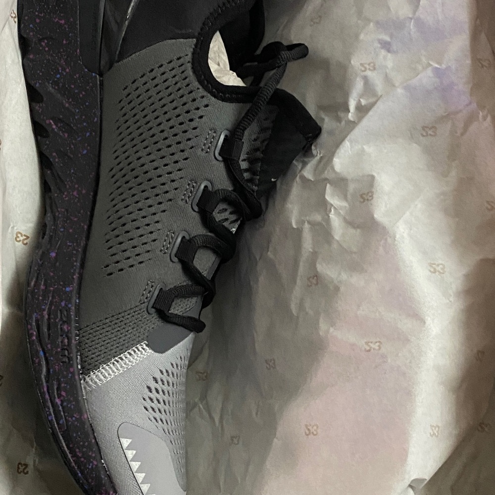 Jordan React Havoc Black/Metallic Silver Noir Size 9.5,BRAND NEW…
